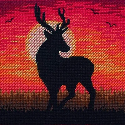 Image of Anchor Cross Stitch Kit: Maia Collection: African Horizon, Cotton, Multi, One