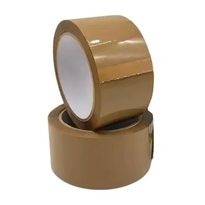Image of 1ABOVE 2 Rolls Brown Tape for Packing 48mm x 66m 54 microns Ideal as Clear Parcel Tape, Packaging Strong Clear, Heavy Duty, Moving House, Box
