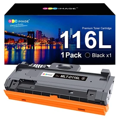 Image of GPC Image Compatible Toner Cartridges Replacement for Samsung MLT D116L D116S Xpress SL M2835DW M2825ND M2825DW M2885FW M2675 M2675FN M2875FD M2625 M2626 M2676 M2825 m2826 (Black, 1 Pack)