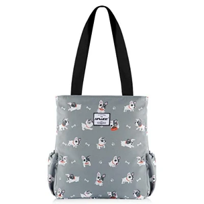 Image of HAWEE Women Tote Bag with Zip Lightweight Ladies Shoulder Large Capacity Casual Shopping Waterproof Top Handle Handbag for Girls Travel Work School Daily Life Gym Camping Beach