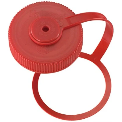 Image of Nalgene Wide Loop Top Replacement Cap Red, 63mm / Spare Lid WM Neck Bottle Vessel Flask Canteen Screw Closure Accessories Hiking Hike Plastic Fit Camelbak Eddy Chute Humangear Capcap