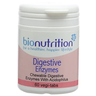 Image of Bio Nutrition Digestive Enzymes Health Supplement 60 vegi tabs