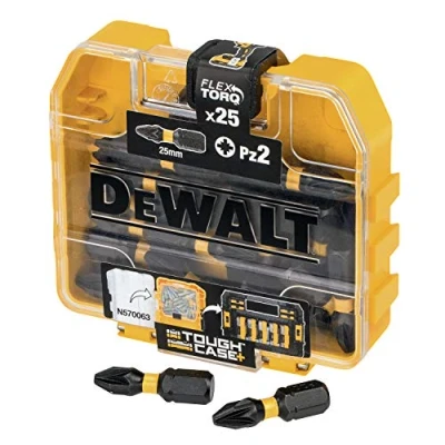 Image of DeWalt DT70556T QZ Set of 25 x Impact Torsion Pz2 Bits, mm