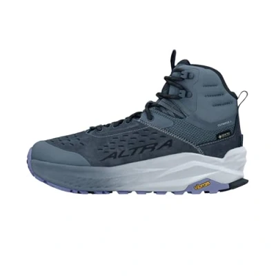 Image of ALTRA Women&#039;s Olympus 6 Hike Mid GTX Hiking Shoe, Dark Blue, 9 UK