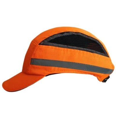 Image of ViCap Aero Orange Bump Cap/Safety Cap with ABS Shell &amp; Hi Vis Protection (Orange)