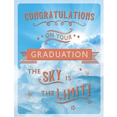 Image of Piccadilly Greetings Traditional Occasion Card Graduation 8 x 6 inches