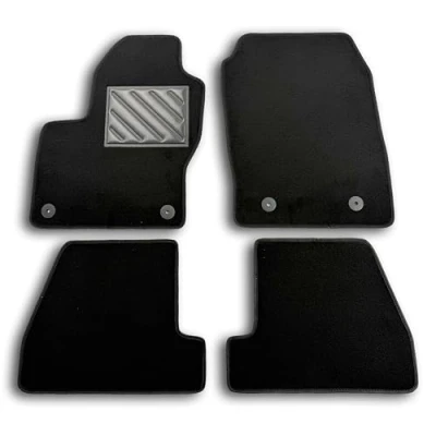 Image of FORD FOCUS III 2011 2018 FIX ROUND TAILORED NON SLIP RUBBER HEEL PADS