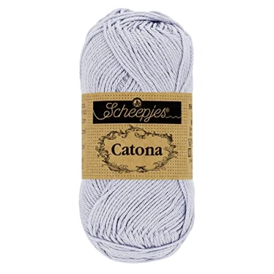 Image of Scheepjes Catona 399 Lilac Mist Yarn 1x25g
