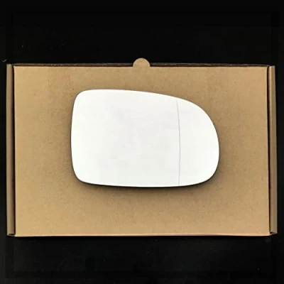 Image of Stick on Wide angle Wing Mirror Glass fits Vauxhall Tigra Reg 2004 to 2009 right driver Side