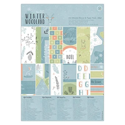 Image of A4 Ultimate Die cut &amp; Paper Pack