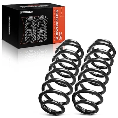 Image of Frankberg 2x Coil Spring Rear axle Compatible with T.o.u.r.a.n 1T1 1T2 MPV 2003 2010 1T3 2015