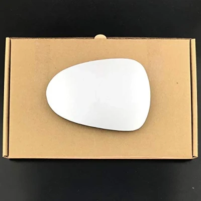 Image of Fits SEAT Ibiza, For 2008 SEP to 2018 Convex Wing Mirror LEFT HAND (UK Passenger Side)