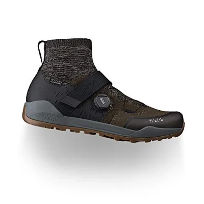 Image of Fizik X2 Terra Clima Clip in Cycling Shoes, Olive/Caramel, Size 38.5 EU