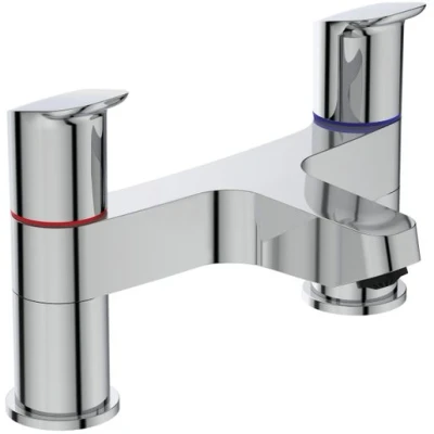 Image of Ideal Standard Ceraflex Dual Control Bath Tap Filler, B1824AA, Chrome