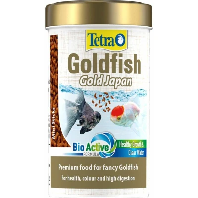 Image of Tetra Japan Goldfish Fish Food, Mini Sticks Premium Food for Fancy Goldfish, 100 ml