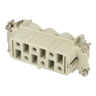 Image of CPF 06 Connector: HDC Female CP PIN: 6 Size 77.27 35A 400/690V ILME
