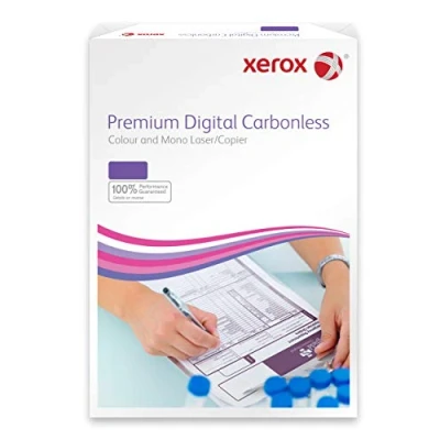 Image of Xerox NCR Paper Digital Laser Carbonless 2 Part White and Pink Ref 003R99107 [250 Sets 500 sheets