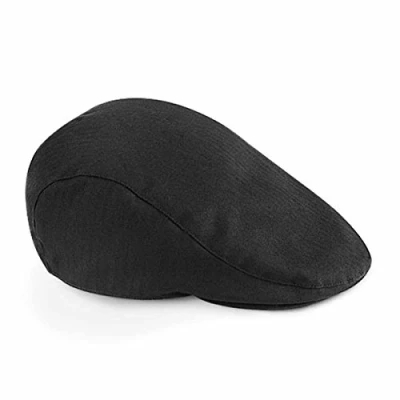 Image of Beechfield B626 Vintage Flat Cap Black S/M