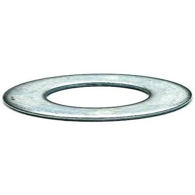 Image of Merriway BH03674 (25 Pcs) Flat Steel Washer, M5 (3/16 inch) Bright Zinc Plated Pack of 25 Pieces