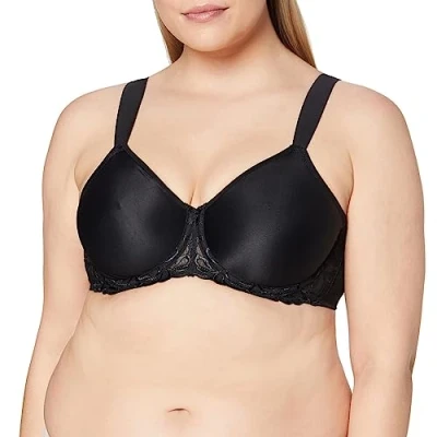 Image of Triumph Womens Modern Finesse W01 Minimizer Bra, Black, 36F UK