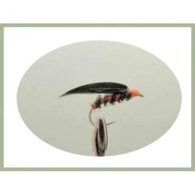 Image of Cormorant Trout Flies, 6 x Black Wet Cormorant, Choice of Sizes, Fishing Flies (10)