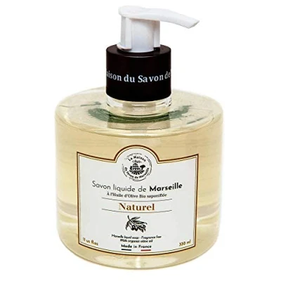 Image of Liquid Soap with organic olive oil 330 ml, Natural La Maison du Savon