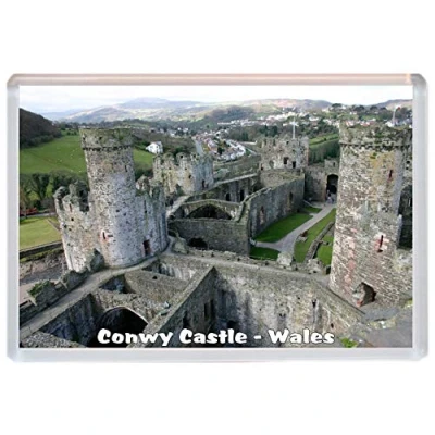 Image of Conwy Castle Wales Jumbo Fridge Magnet/Magnets BBMS831
