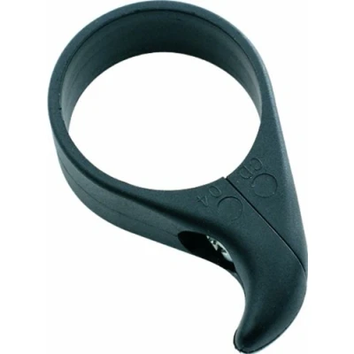 Image of Deda Elementi Men&#039;s Dog Fang Chain Catcher, Black, 31.7mm