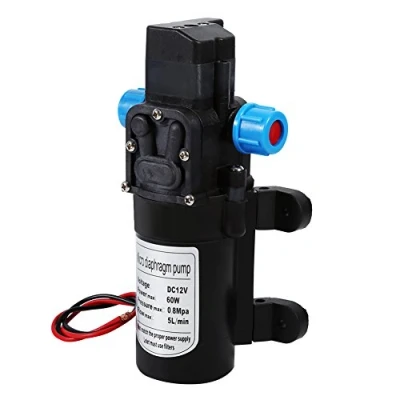 Image of Diaphragm Pump,12V DC 115Psi 5 LPM 60W High Pressure Micro Water Pump Electric Self Priming with Automatic Turn Off Switch for Car Washing Watering RV Caravan Boat Garden