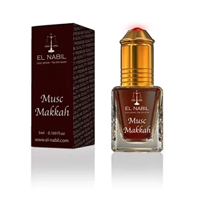 Image of Musc Makkah El Nabil Misk Musk Perfume Oil for Men and Women 5 ml