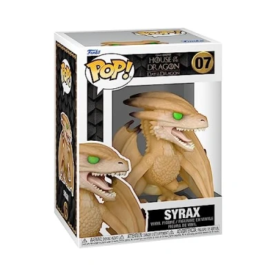 Image of Funko POP! TV: HotD Syrax (Princess Rhaenyra’s Dragon) House Of the Dragon Collectable Vinyl Figure Gift Idea Official Merchandise Toys for Kids &amp; Adults TV Fans