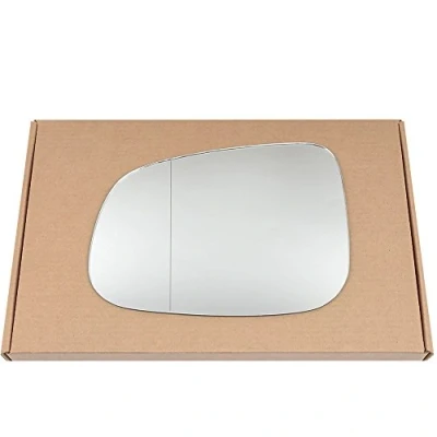 Image of Less4spares Wing Mirror Glass Left Compatible with Volvo V50 2009 2012 STICK ON Passenger Near Side Blind Spot