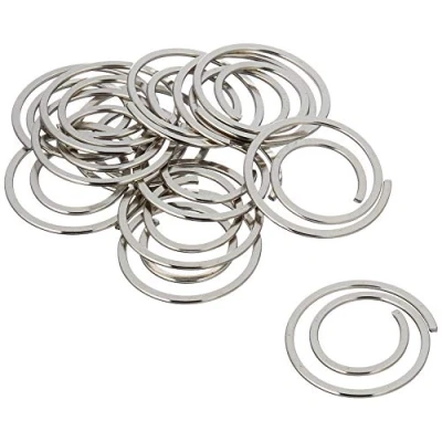 Image of &#039;Alco Albert 270 &quot;Circular, Diameter: 20 mm Round Polished Nickel Plated Pack of 50