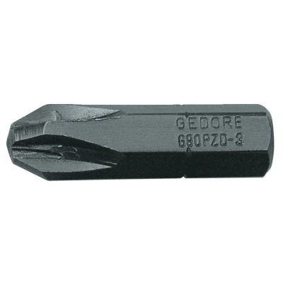 Image of Gedore Screwdriver bit 1/4&quot; PZ 2, Value pack