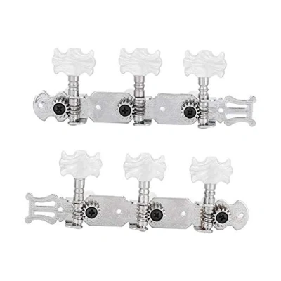 Image of Alomejor 2pcs Guitar Tuning Pegs Acrylic Classical String Machine Heads Keys for 3L 3R