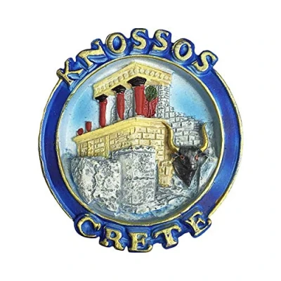 Image of 3D Knossos Crete Greece Refrigerator Magnet Tourist Souvenirs Stickers,Home &amp; Kitchen Decoration Fridge from China