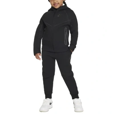 Image of NIKE Boys Tech Fleece TRACK_SUIT, 23 Black, 3 4 Years EU