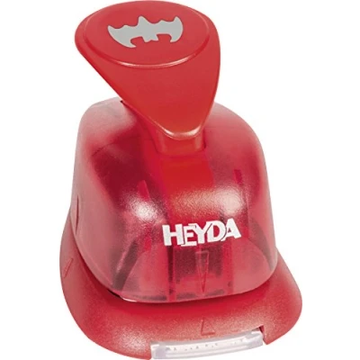 Image of Baier &amp; Schneider, Heyda 203687465 Motif Punch, Small, Size: Approx. 1.7 cm, Motif: Bat