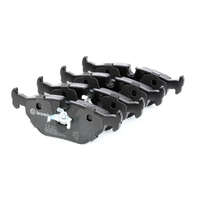Image of 34211160340, 34211160341, 34211160533, 34211161455, 34211161456 Brake pad set BREMBO P 06 013 BMW: 3 Compact, Touring, Convertible