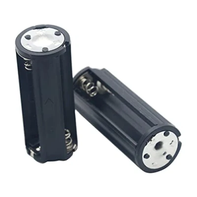 Image of Pnuokn 3x Battery Holder For Case 3 X 1.5V Batteries Flashlight Torch Storage Pack Box Aa Aaa