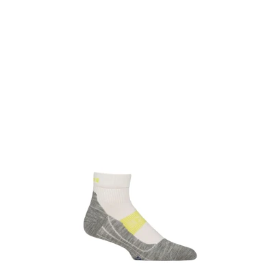 Image of 1 Pair White RU4 Cool Short Cushioned Sports Socks Men&#039;s 8 9 Mens Falke