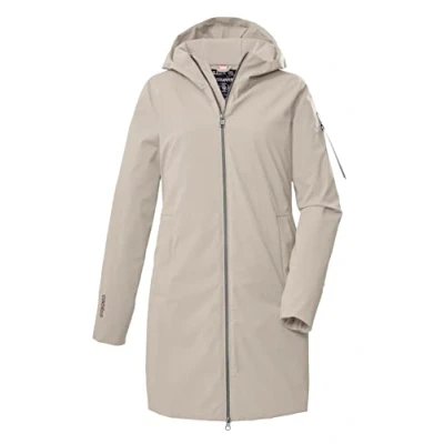 Image of G.I.G.A. DX GS 154 WMN PRK 39328 000 Women&#039;s Casual Functional Parka with Hood Light sand Size 42,