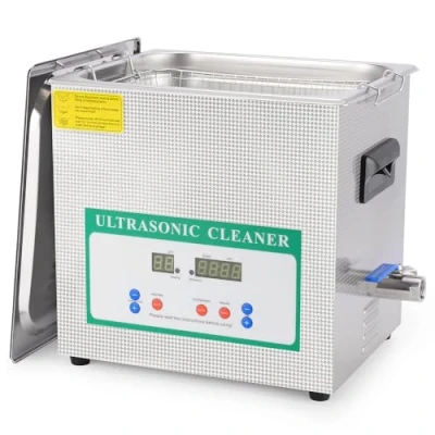 Image of stonylab Ultrasonic Cleaner, Professional All purpose Stainless Steel Cleaner with Digital Display Timer and Heat Control for Laboratory 220V, 10L