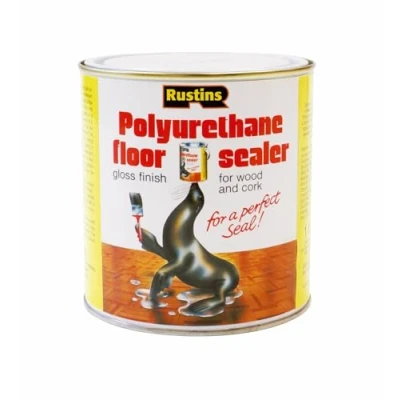 Image of Rustins Polyurethane Floor Sealer Gloss 1L