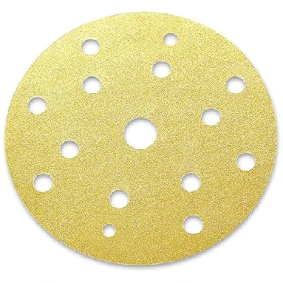 Image of sia Abrasives 7425.4595.0150.03 Series 1944 Siaone Disc with 14 Hole, 150 Grit, 150mm Diameter, Pack of 50