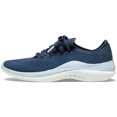 Image of Crocs Men&#039;s Literide 360 Pacer M Clog, Navy Blue Grey, 8 UK Men 9 Women