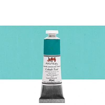Image of Michael Harding : Oil Colour 40ml Cobalt Teal