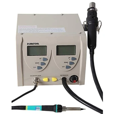 Image of Duratool D00671 Soldering &amp; Rework Station, 320W, 230V, 480C