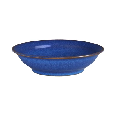 Image of Denby Imperial Blue Medium Shallow Bowl