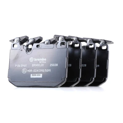Image of 34112284765, 34112284969, 34112464196, 34112468432, 34116857968 Brake pad set BREMBO P 06 096X BMW: 4 Convertible, 3 Saloon, Gran Coupe